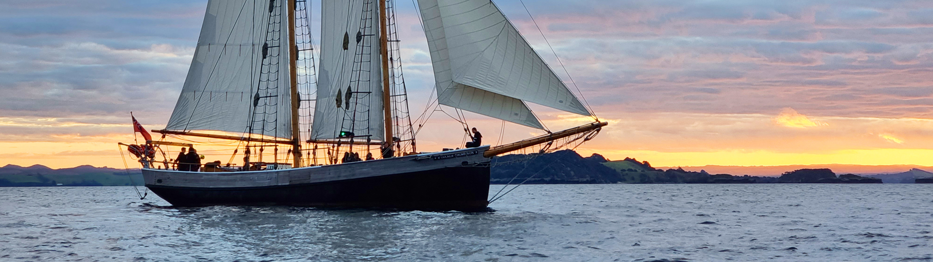 R Tucker Thompson | Fullers Bay of Islands | Sailing the Bay of Islands 