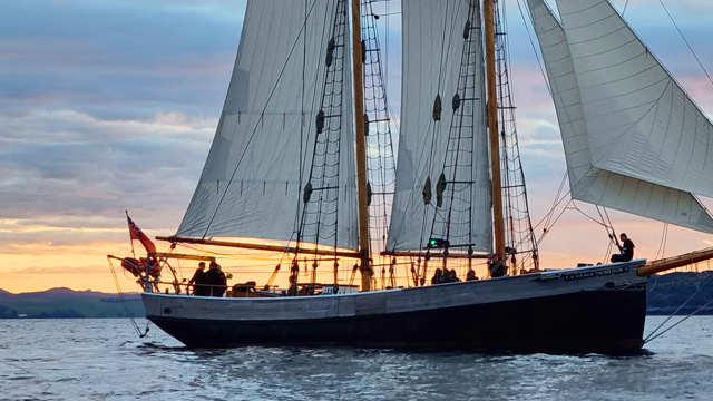 R Tucker Thompson | Fullers Bay of Islands | Sailing the Bay of Islands 