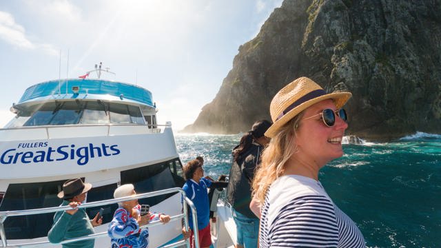 Fullers Bay of Islands | Northland, New Zealand | Cruise to the Hole in the Rock - Motukokako