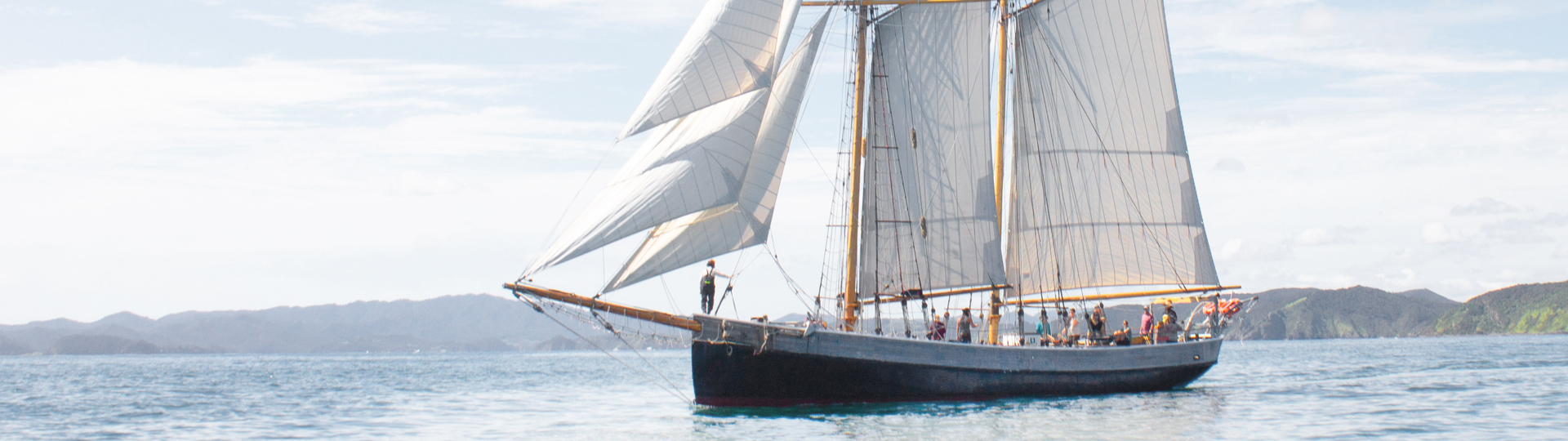 R Tucker Thompson | Fullers Bay of Islands | Ship Sailing